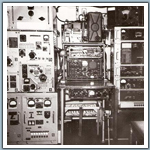 Element AKCz - radiostacja R-118 wnętrze